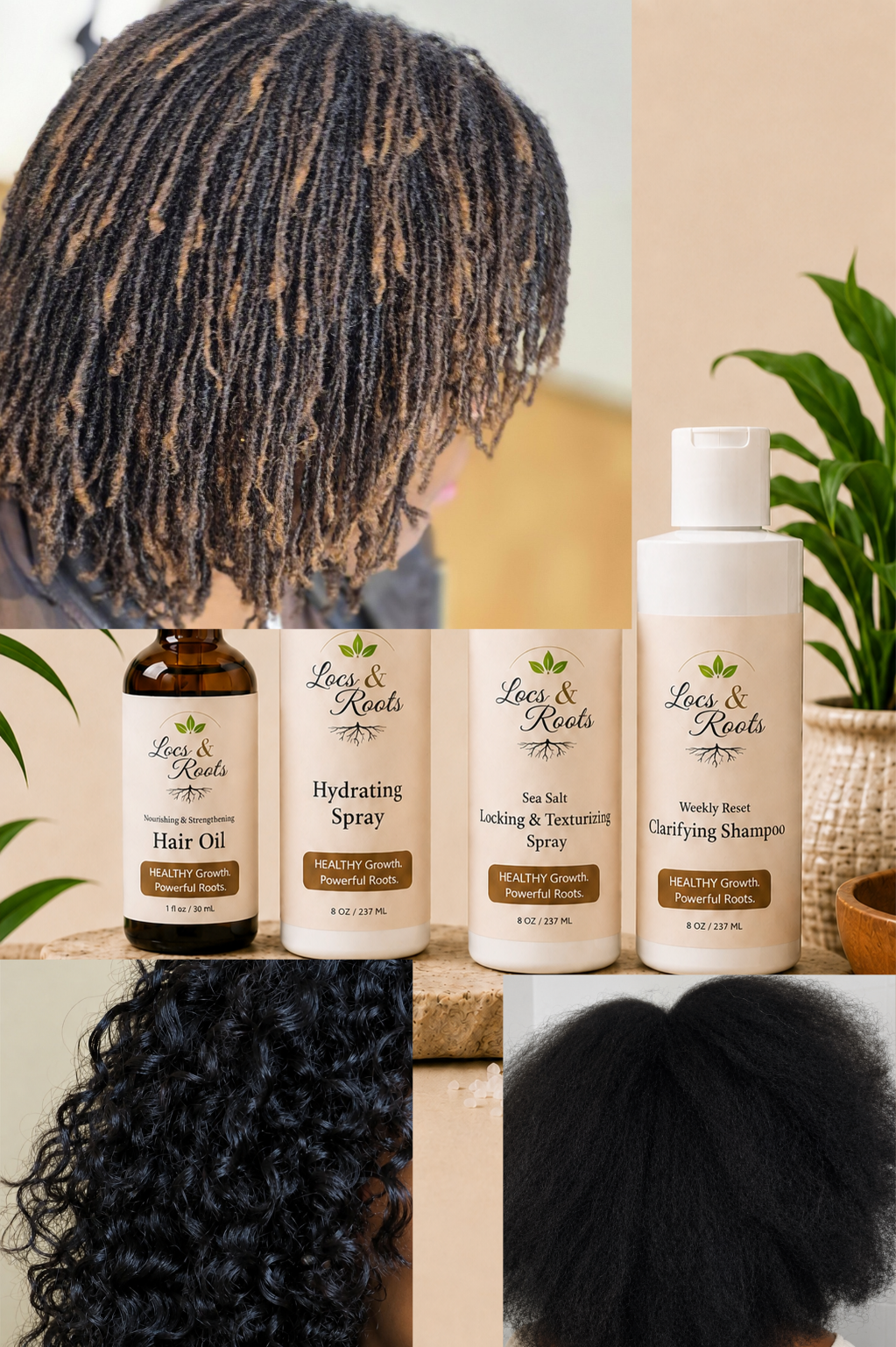 Healthy Hair Essentials.